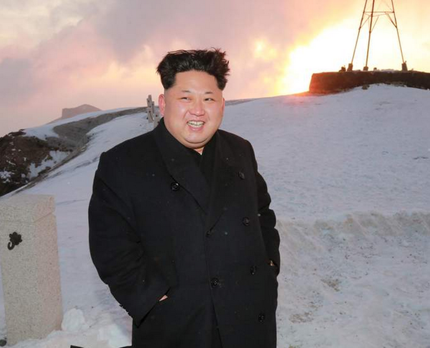 Ο Κιμ στο ψηλότερο βουνό της Βορείου Κορέας (photos)