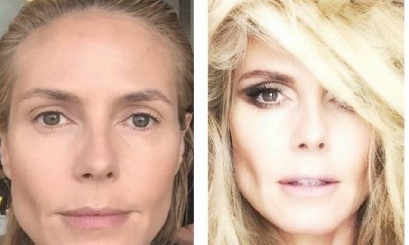 Τρομερή διαφορά: Τι σου κάνει λίγο παραπάνω make-up, τελικά!