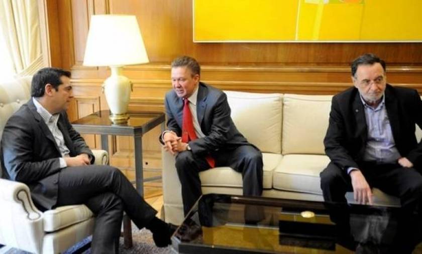 PM Tsipras' meeting with Gazprom head Miller