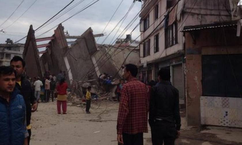 Ισχυρός σεισμός 7,9R στο Νεπάλ