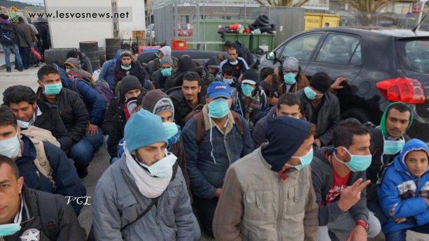 Λέσβος: Περίπου 500 μετανάστες αφίχθησαν μέσα σε λίγες ώρες (photos)