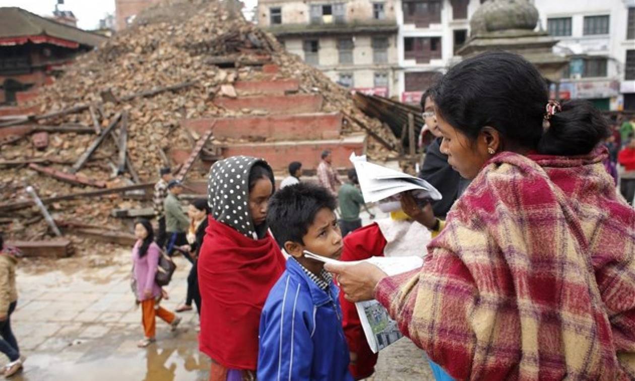 Νεπάλ - UNICEF: 1 εκατ. παιδιά έχουν πληγεί σημαντικά από τον σεισμό