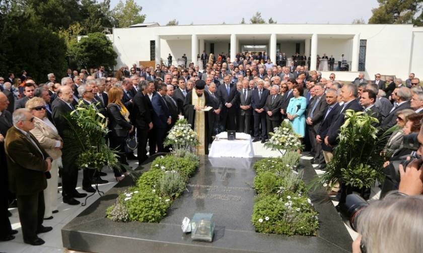 Annual memorial service for Constantine Karamanlis
