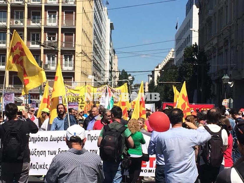 Εργατική Πρωτομαγιά: Κλειστό το κέντρο της Αθήνας λόγω των απεργιακών συγκεντρώσεων