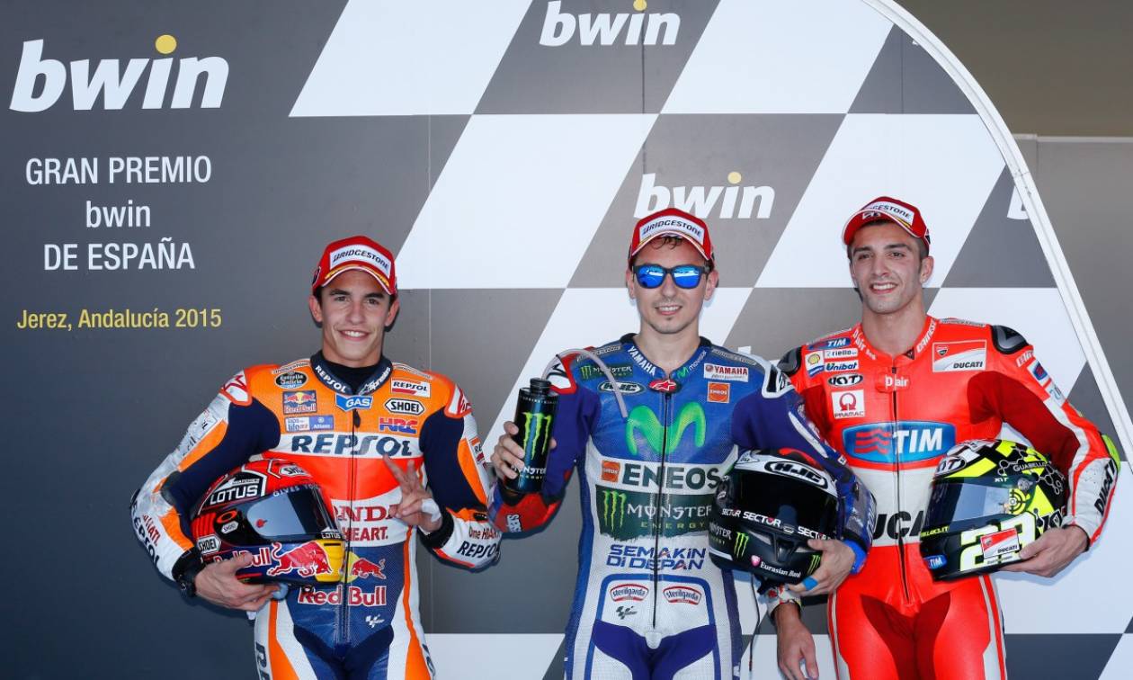 MotoGP Grand Prix Χερέθ: Ο Lorenzo στην pole πτώση ο Marquez (photos)