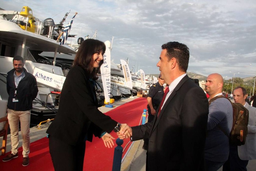 Ναύπλιο: Η υπουργός Τουρισμού εγκαινίασε το 2ο Mediterranean Yacht Show