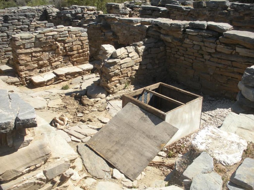 Εργασίες αποκατάστασης στην Αρχαία Ζώμινθο, μετά τους βανδαλισμούς