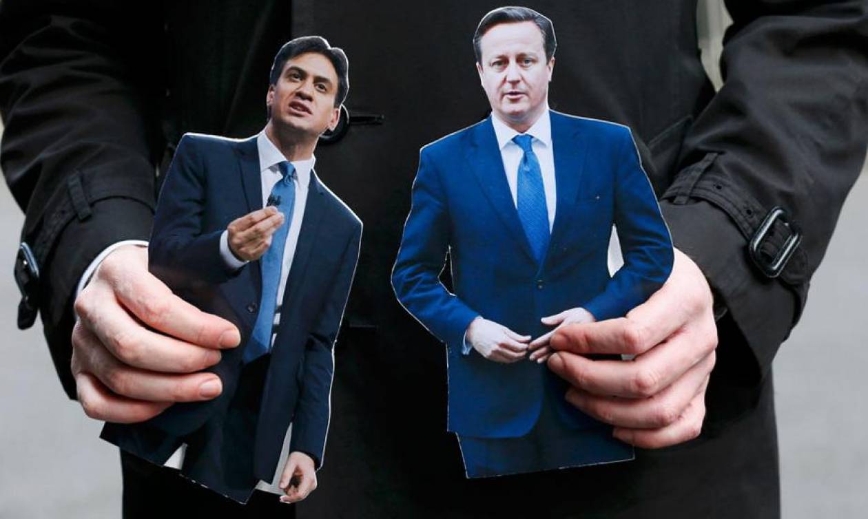 Εκλογές Βρετανία 2015: Αμφίρροπη μονομαχία Κάμερον-Μίλιμπαντ