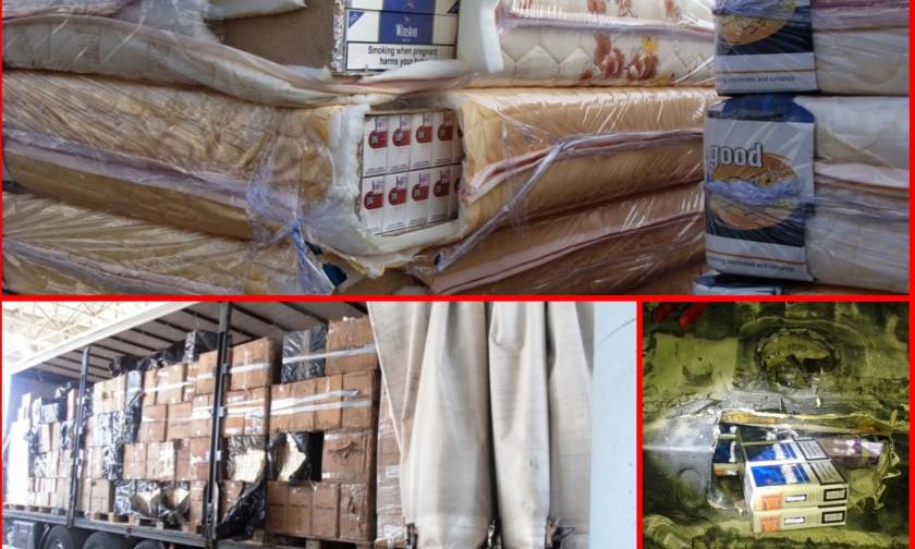 Ηγουμενίτσα: Έκρυβε στο φορτηγό χιλιάδες πακέτα λαθραίων τσιγάρων