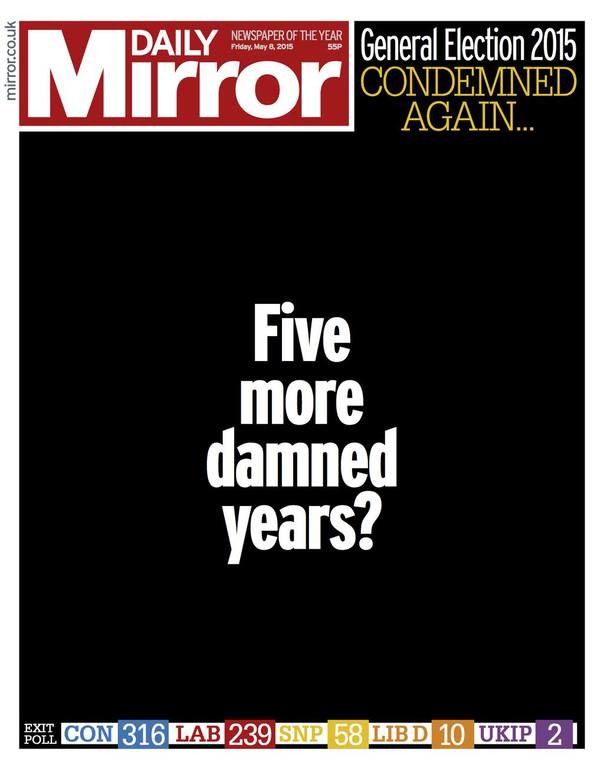 Η Daily Mirror τα έβαψε «μαύρα» και μιλάει για ακόμα πέντε καταραμένα χρόνια (pic)