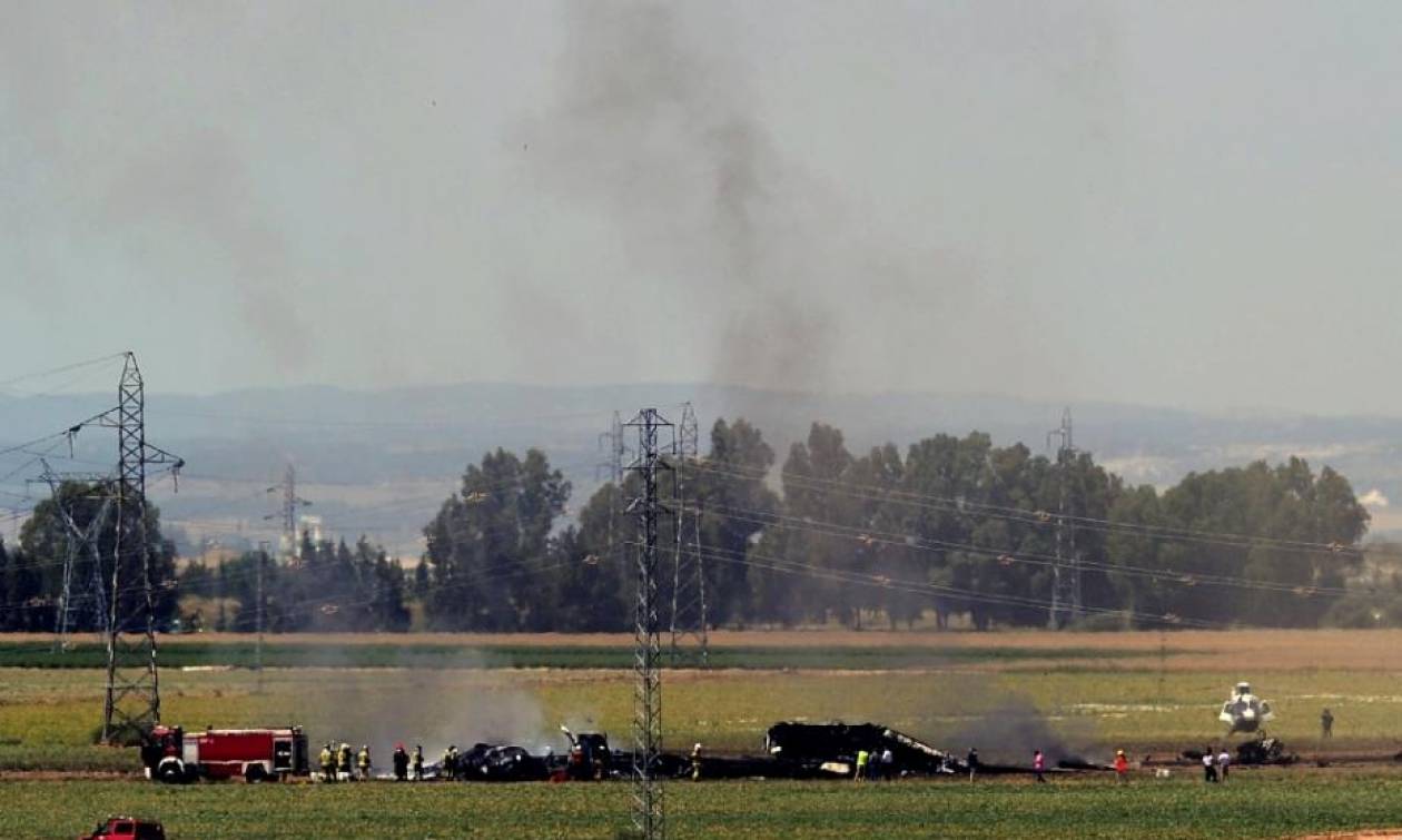 Ισπανία: Εντοπίστηκαν τα δύο μαύρα κουτιά του στρατιωτικού αεροσκάφους