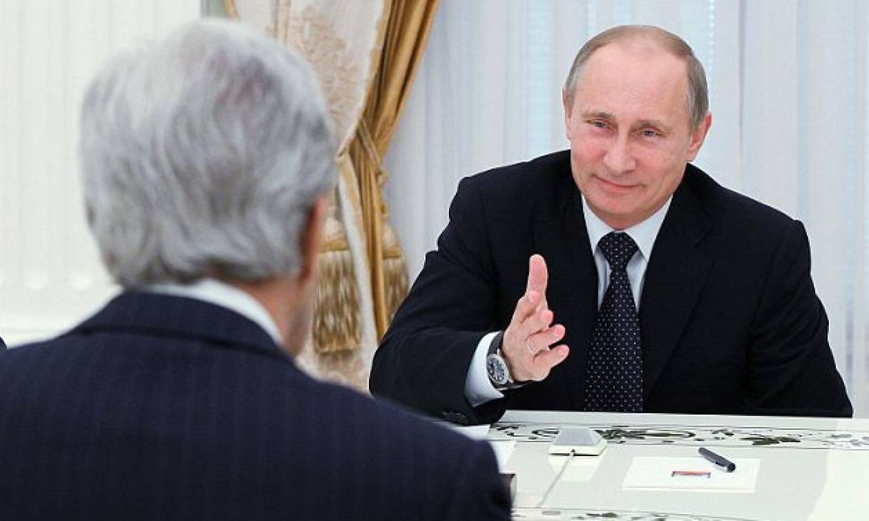 Ρωσία: Ιράν, Συρία, Ουκρανία στην ατζέντα της συνάντησης Πούτιν – Κέρι