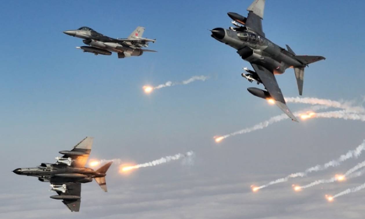 Εικονική αερομαχία τουρκικών και ελληνικών μαχητικών δυτικά της Λέσβου