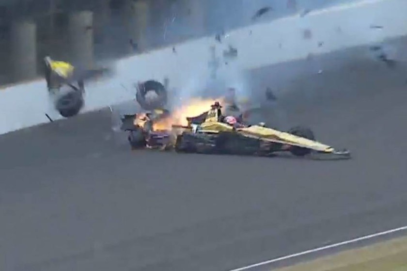 Indy Cars: Νέο τρομακτικό ατύχημα στο Indy 500 (photos&video)