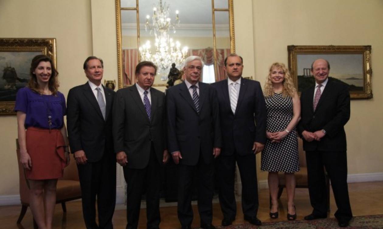 Συνάντηση Παυλόπουλου με αντιπροσωπεία του Ελληνοαμερικανικού Ινστιτούτου