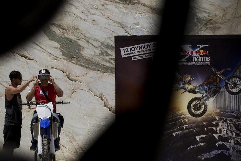 Red Bull X-Fighters : Τα Λατομεία Διονύσου γίνονται αρένα
