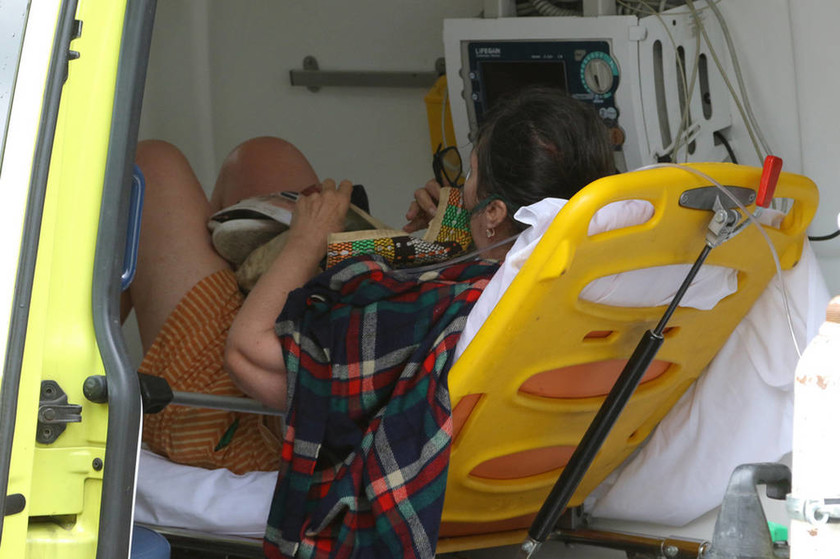 Κνωσός: Εδώ χτύπησε ο κεραυνός - Τι λένε οι γιατροί για την βαριά τραυματισμένη (Photos - Video)