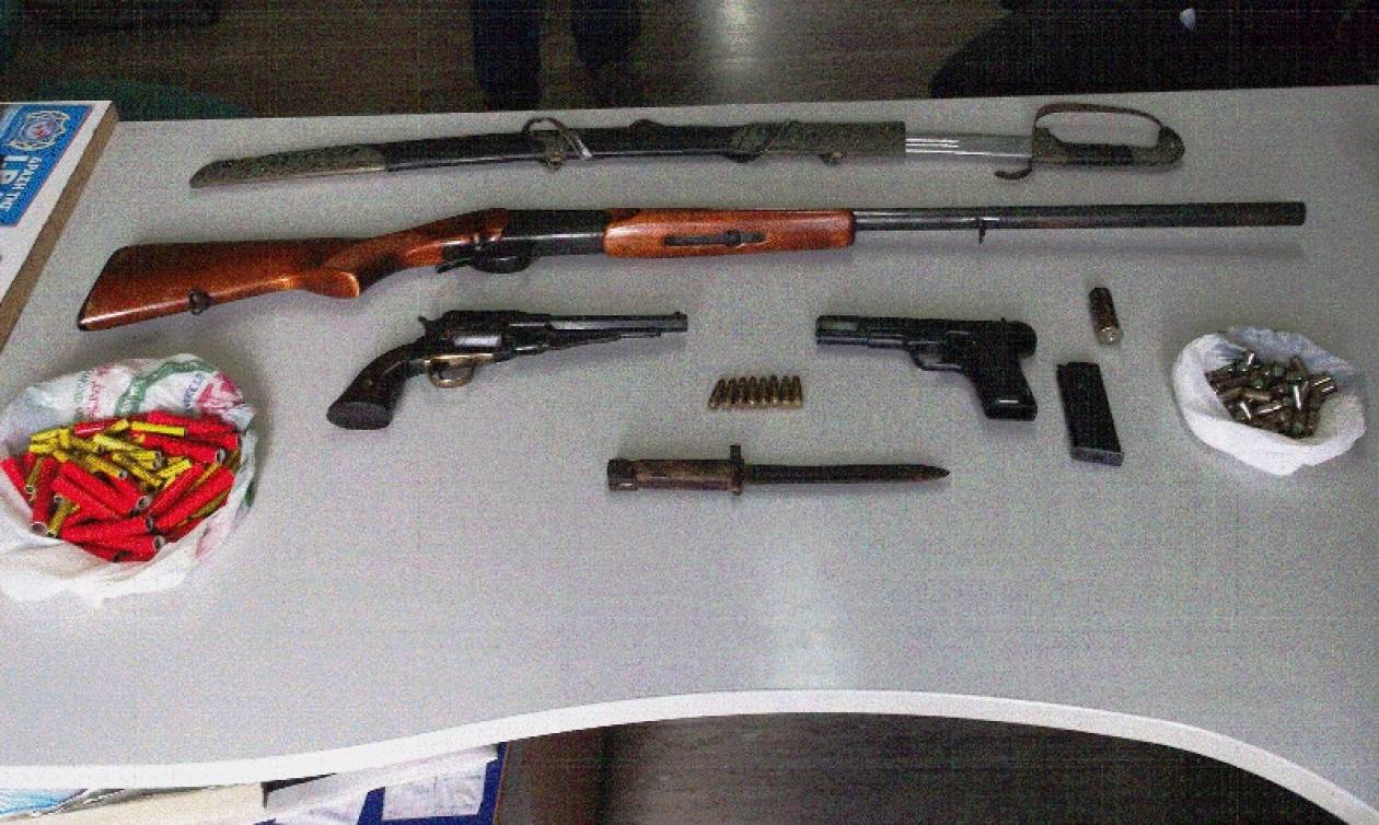 Ηράκλειο: Συλλήψεις για οπλοκατοχή