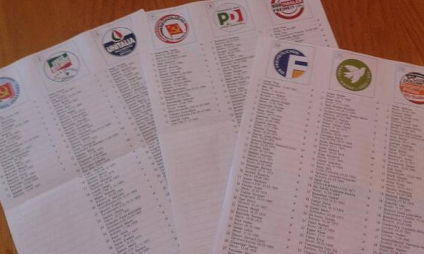 Ιταλία: 23 εκατ. ψηφοφόροι στις κάλπες