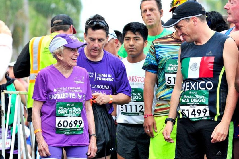 ΗΠΑ: Σε ηλικία 92 ετών τερμάτισε στο Μαραθώνιο (photos)