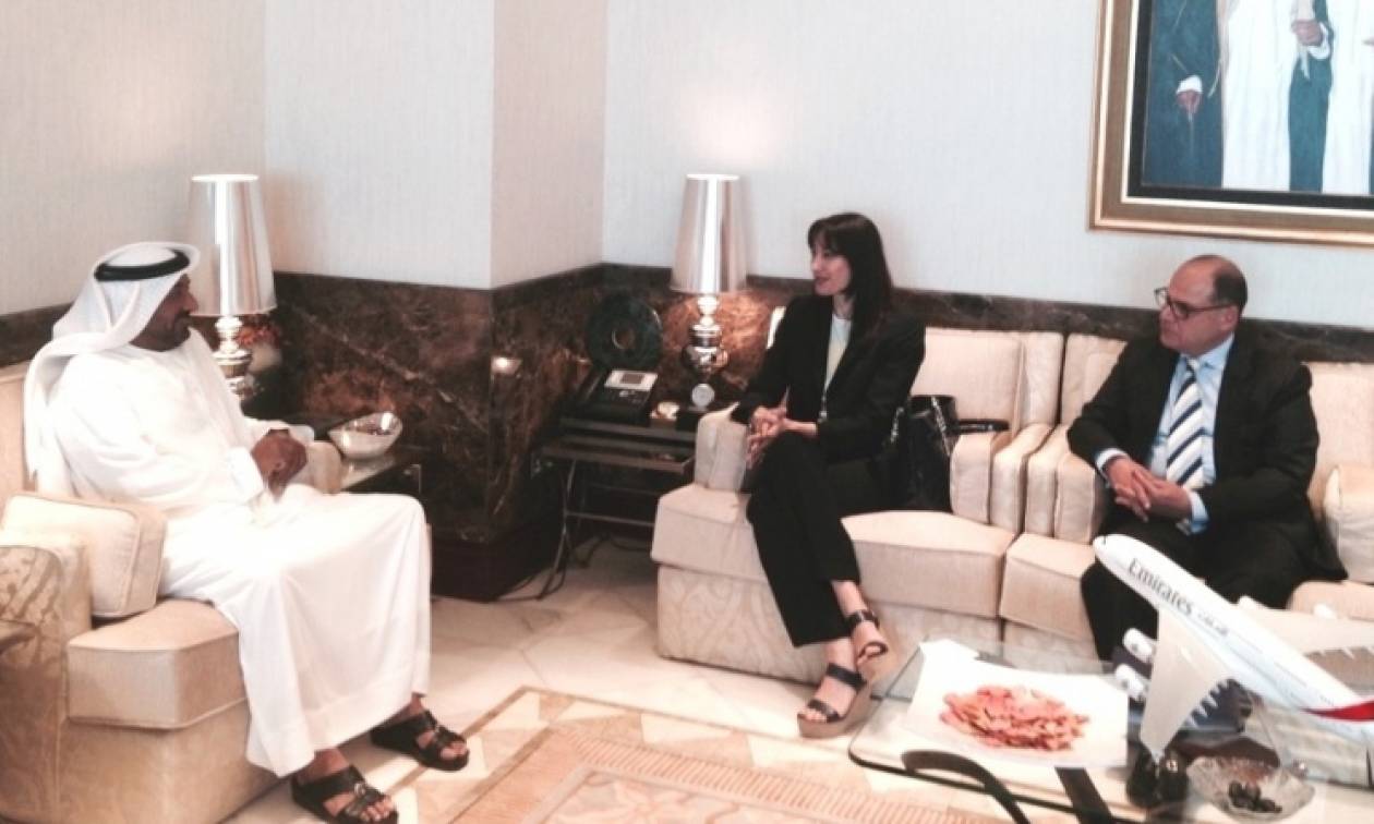 Επίσκεψη της Έλενας Κουντουρά στα Ηνωμένα Αραβικά Εμιράτα