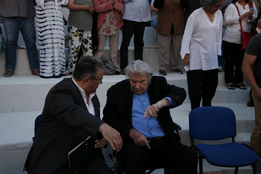 Εκδήλωση του ΚΚΕ στο Θέατρο Πέτρας, για τα 90 χρόνια του Μίκη Θεοδωράκη