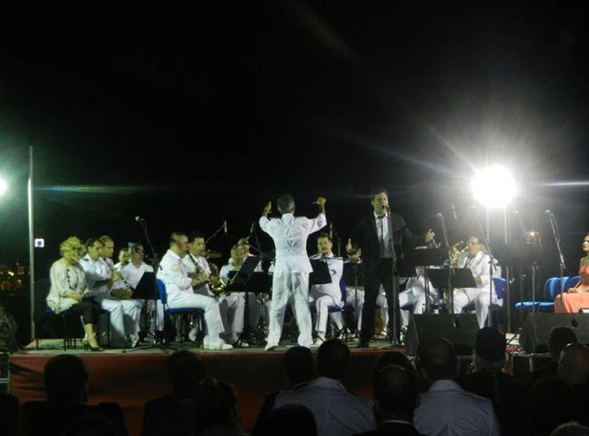 Βόλος: Στη συναυλία της μπάντας του Πολεμικού Ναυτικού ο Πάνος Καμμένος