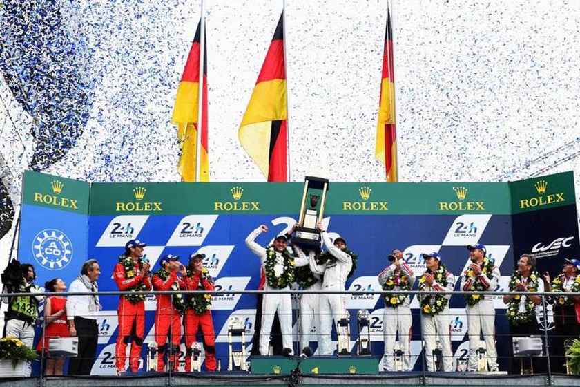 24 Ώρες του Le Mans: Το podium των νικητών