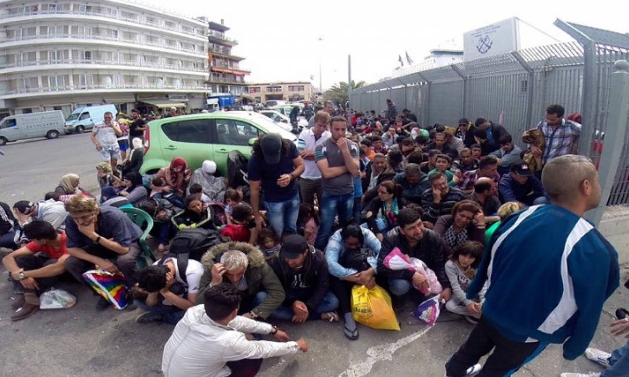 Μυτιλήνη: 463 μετανάστες εντοπίστηκαν στο λιμάνι μόνο μέσα σ' ένα πρωί