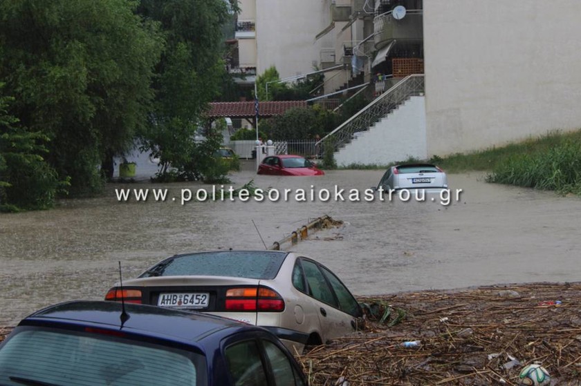 Πολλά προβλήματα στη Θεσσαλονίκη λόγω της κακοκαιρίας (photos)