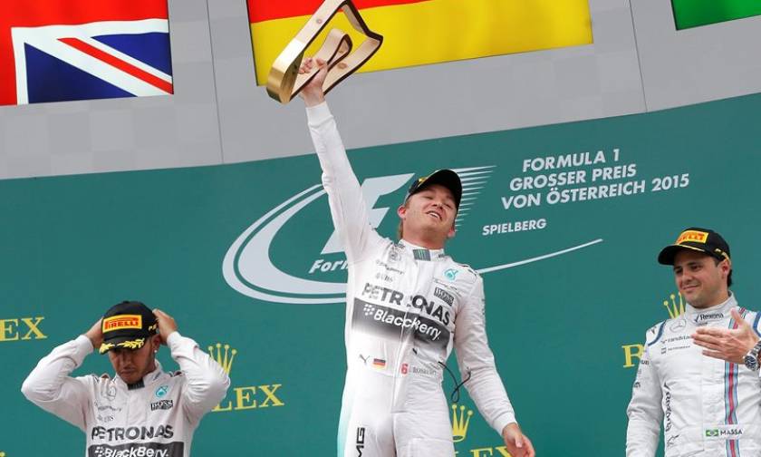 F1 Grand Prix Αυστρίας: Ο Rosberg στην κορυφή (photos)