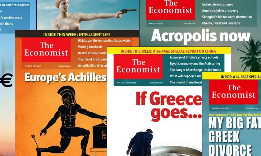 Τα 7 εξώφυλλα του Economist για την Ελλάδα της κρίσης