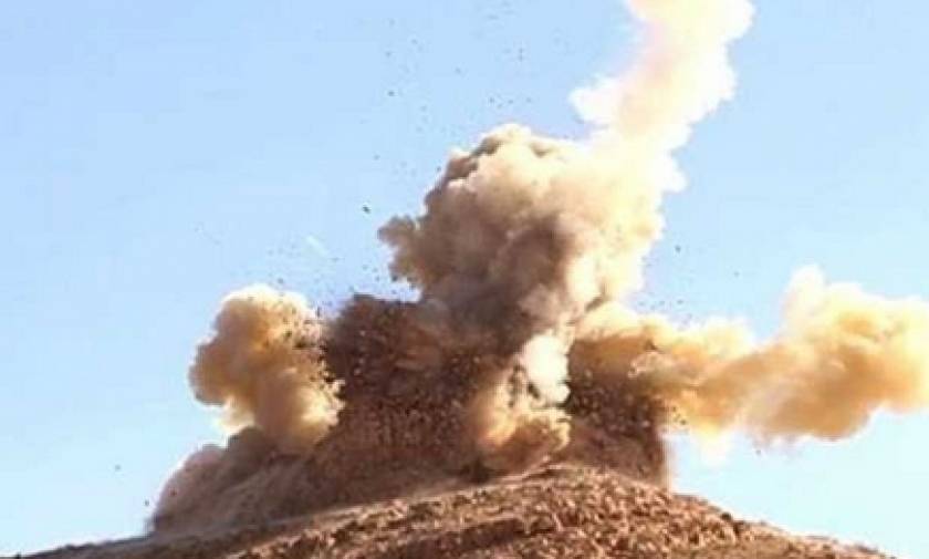 Το Ισλαμικό Κράτος ανατίναξε αρχαίους ναούς στην Παλμύρα (video+photos)