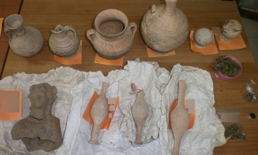 Πιερία: Συνελήφθη 4μελη οικογένεια για αρχαιοκαπηλία (photos)
