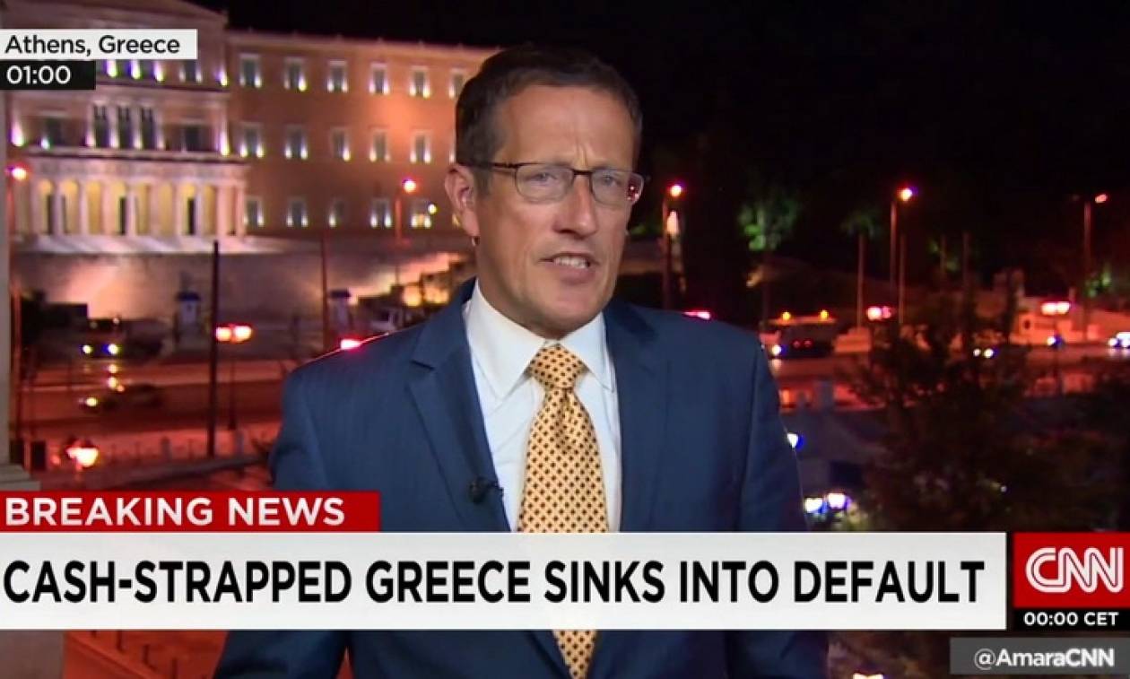 Έτσι μετέδωσε το CNN το τέλος του ελληνικού προγράμματος (videos)