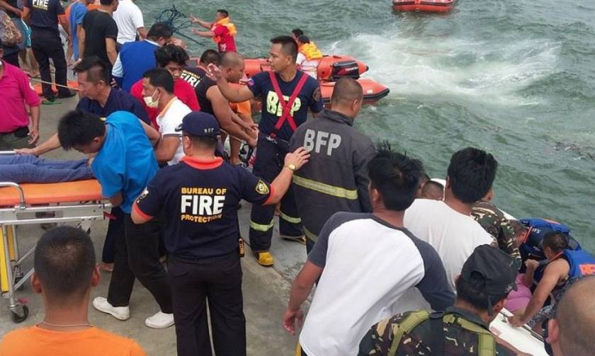 Φιλιππίνες: Σε 41 ανέρχονται οι νεκροί και 5 οι αγνοούμενοι από το χθεσινό ναυάγιο