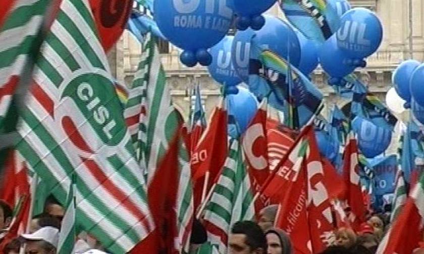 Δημοψήφισμα: Ενωτική έκκληση των ιταλικών συνδικάτων - «Πρέπει να βρεθεί διέξοδος για την Ελλάδα»