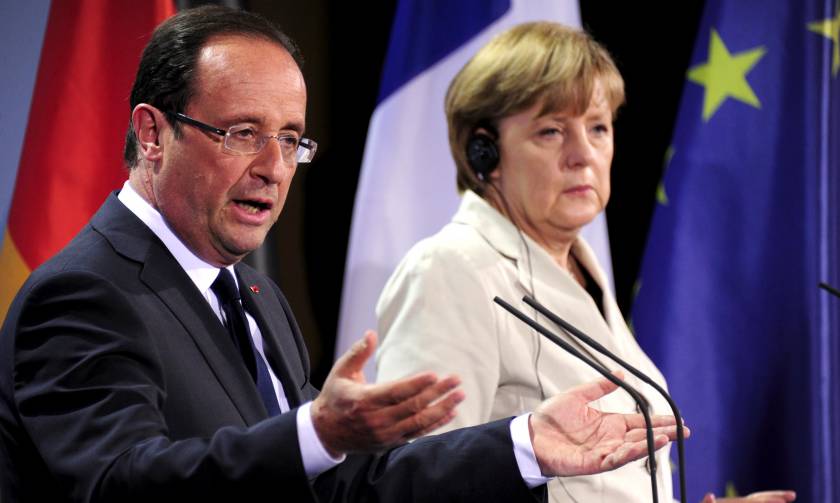 Δημοψήφισμα 2015: Συνάντηση Μέρκελ - Ολάντ αύριο στο Παρίσι