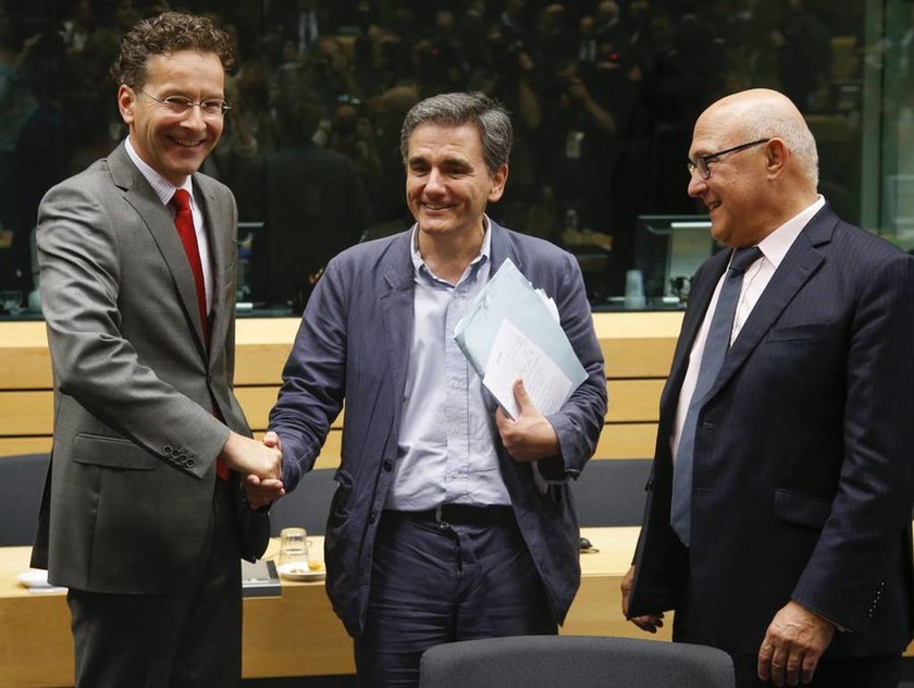 Eurogroup: Αλήθεια, πως υποδέχθηκε ο Ντάισελμπλουμ τον Τσακαλώτο; (Photos)