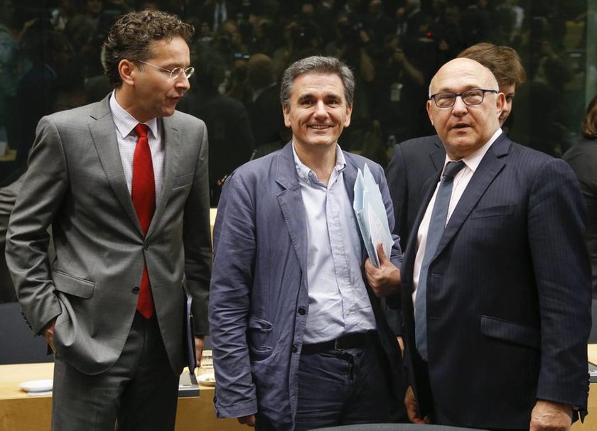 Eurogroup: Αλήθεια, πως υποδέχθηκε ο Ντάισελμπλουμ τον Τσακαλώτο; (Photos)