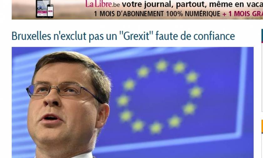 Eurogroup - Βελγικός Τύπος: Ή θαύμα ή Grexit