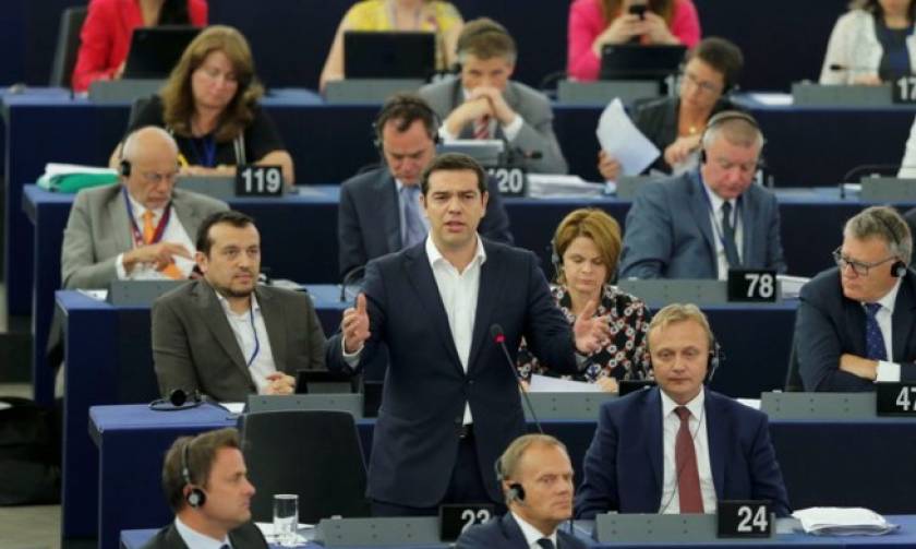 Tsipras to European parliament: We do not have mandate for rift but for return to European values