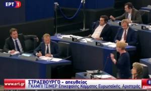 Ευρωκοινοβούλιο - Απάντηση Τσίμερ σε Βέμπερ: Δεν είστε στη Βαυαρία (video)
