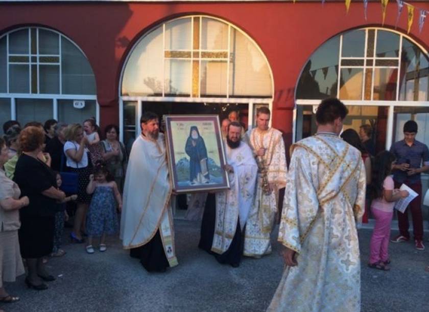 Εορτή Αγίου Παϊσίου-Θυρανοίξια εκκλησίας στη Λεμεσό (pics+video)