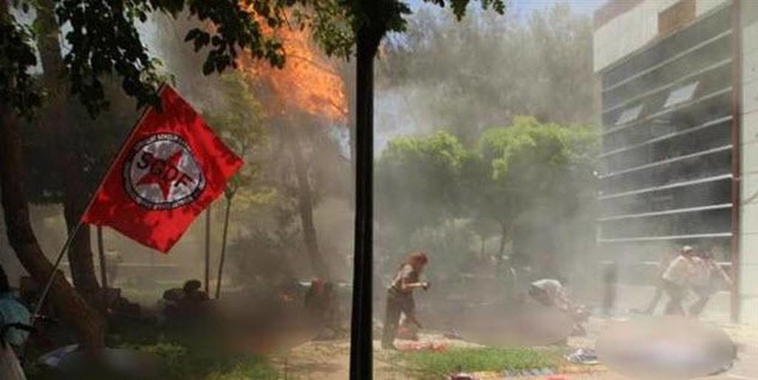 Τουρκία: Τουλάχιστον 27 νεκροί και 100 τραυματίες από έκρηξη στην πόλη Σουρούτς