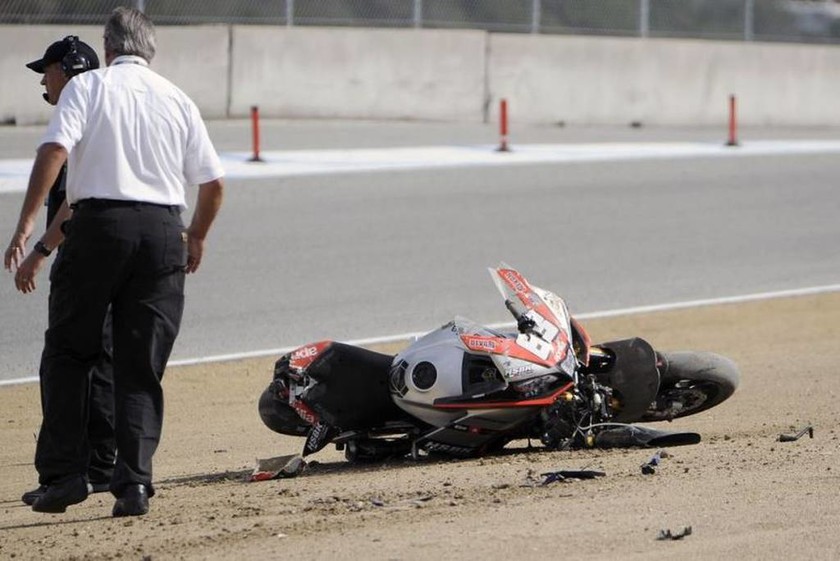 MotoAmerica: Το δυστύχημα έγινε  λίγες στιγμές μετά την εκκίνηση του αγώνα 