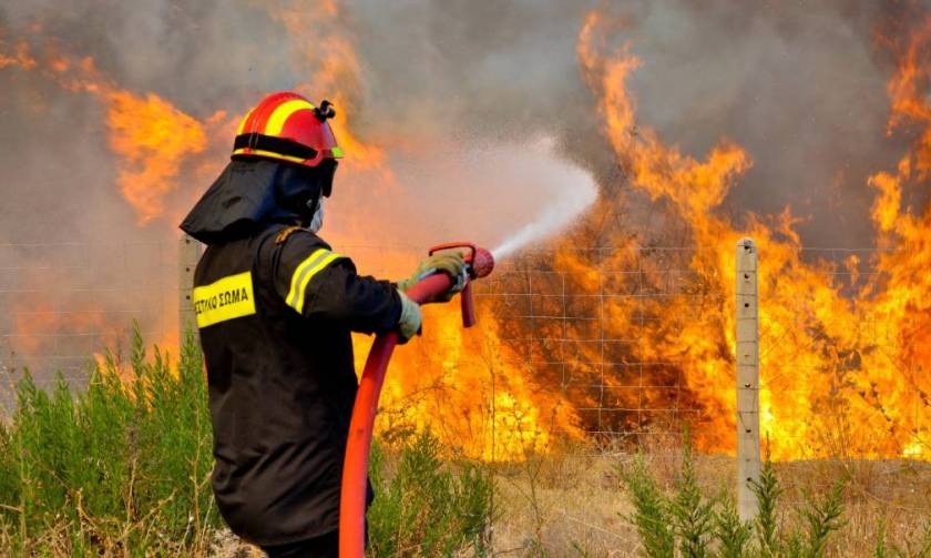 Πολιτική Προστασία: Πολύ υψηλός κίνδυνος πυρκαγιάς για αύριο Τετάρτη 22/07/2015