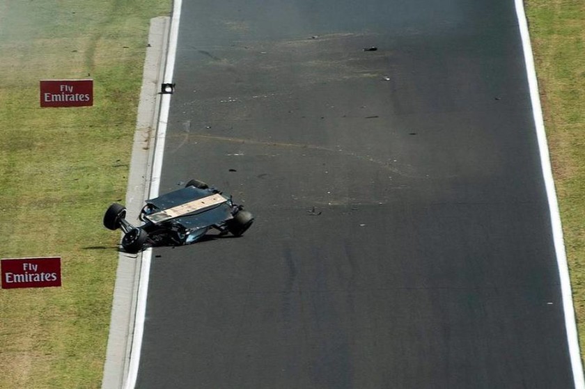 F1 Grand Prix Ουγγαρία : Θεαματικό ατύχημα του Sergio Perez  (Photos & Video)