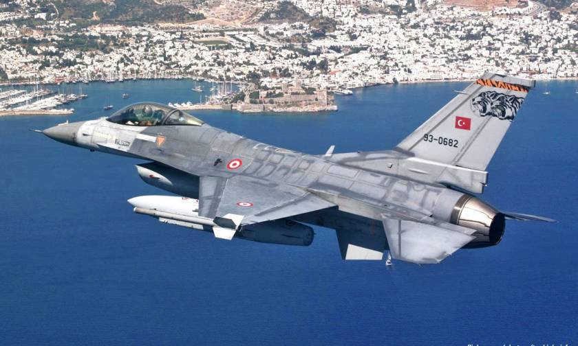 Οπλισμένα τουρκικά μαχητικά παραβίασαν το FIR Αθηνών