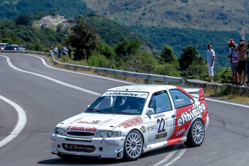 Ο Μιχάλης Ευθυμίου (Ford Escort WRC) επικράτησε πιο εύκολα απ’ ότι αναμενόταν